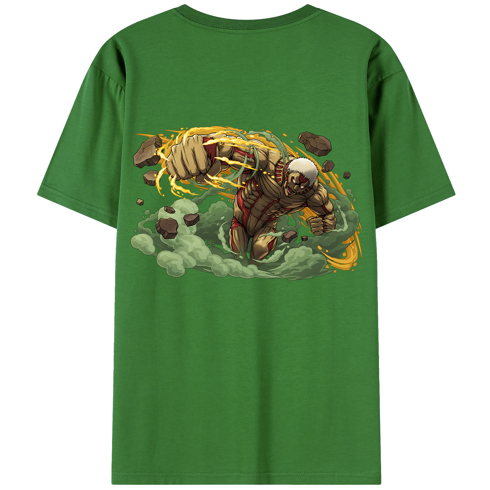 （画像用） 進撃の巨人 Attack on Titan レディース半袖Tシャツ(バックプリント)